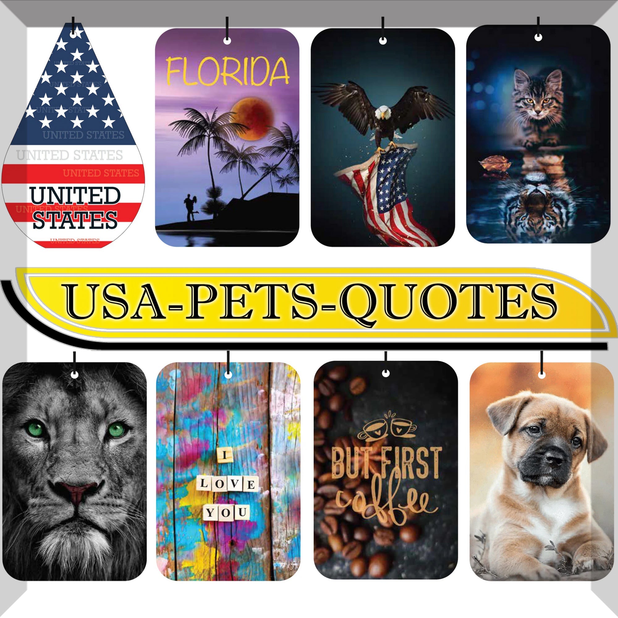USA & CANADA GENERAL + PETS + QUOTES
