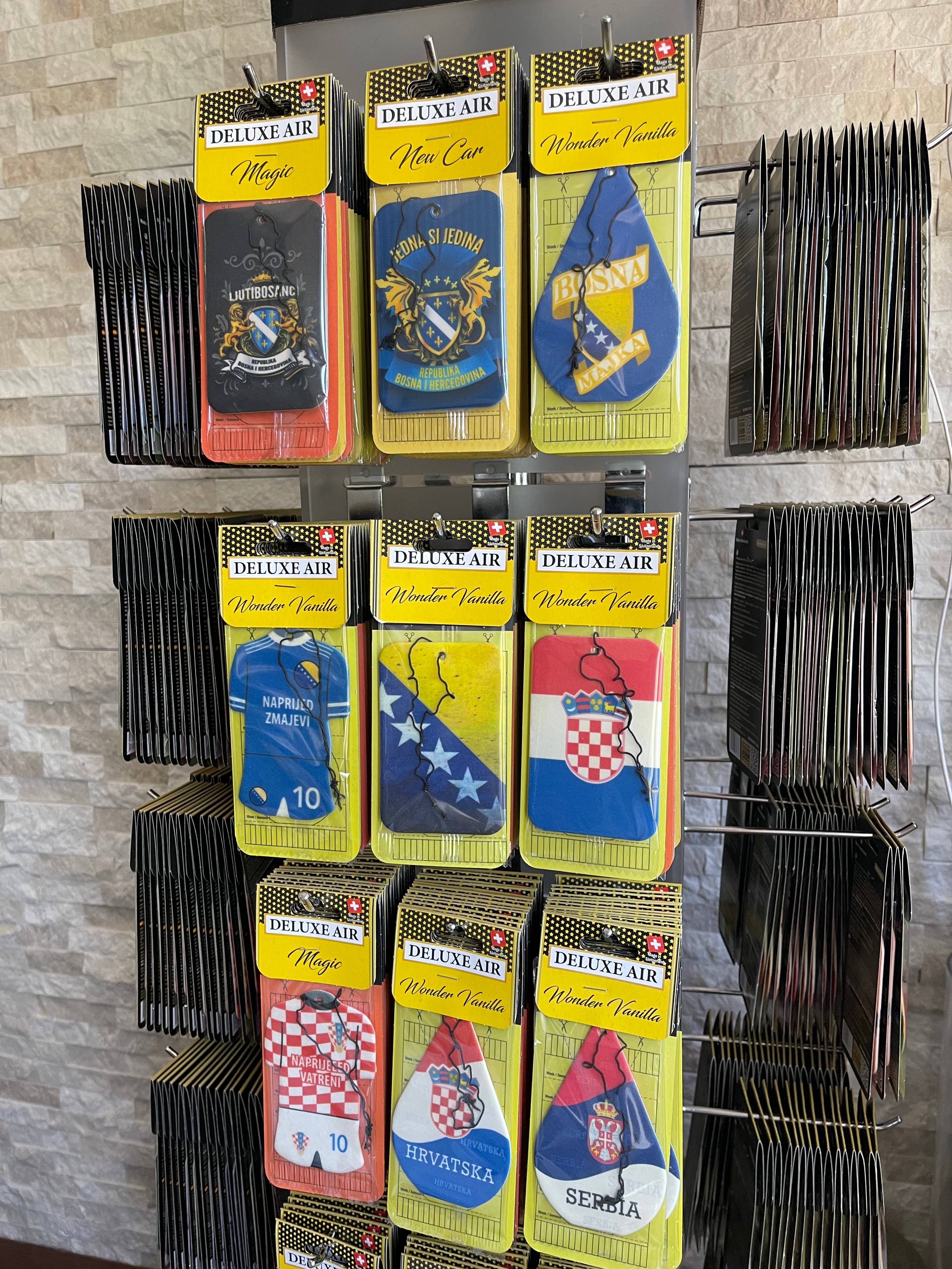 72-Hook 4-sided standing Display