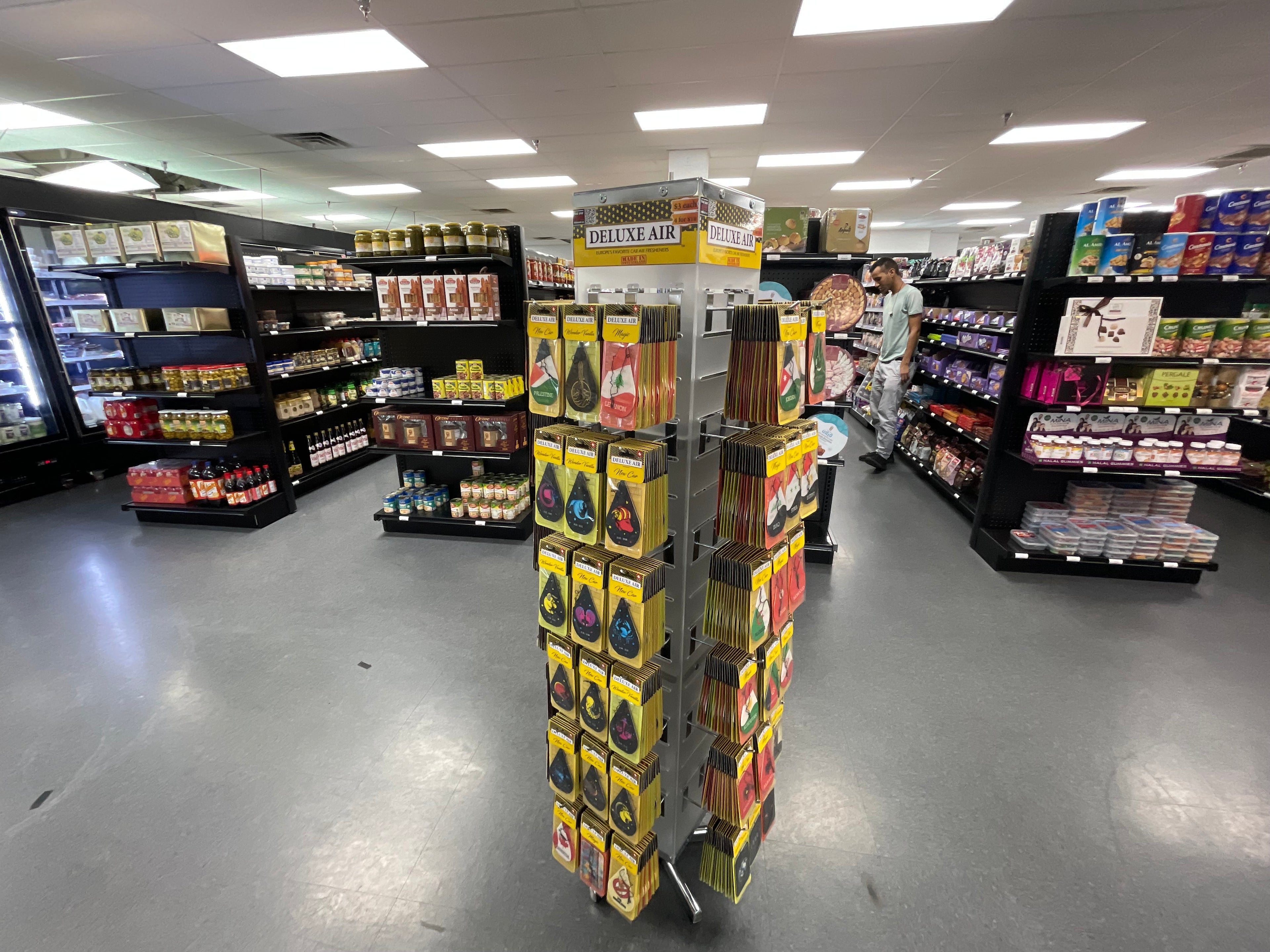 72-Hook 4-sided standing Display