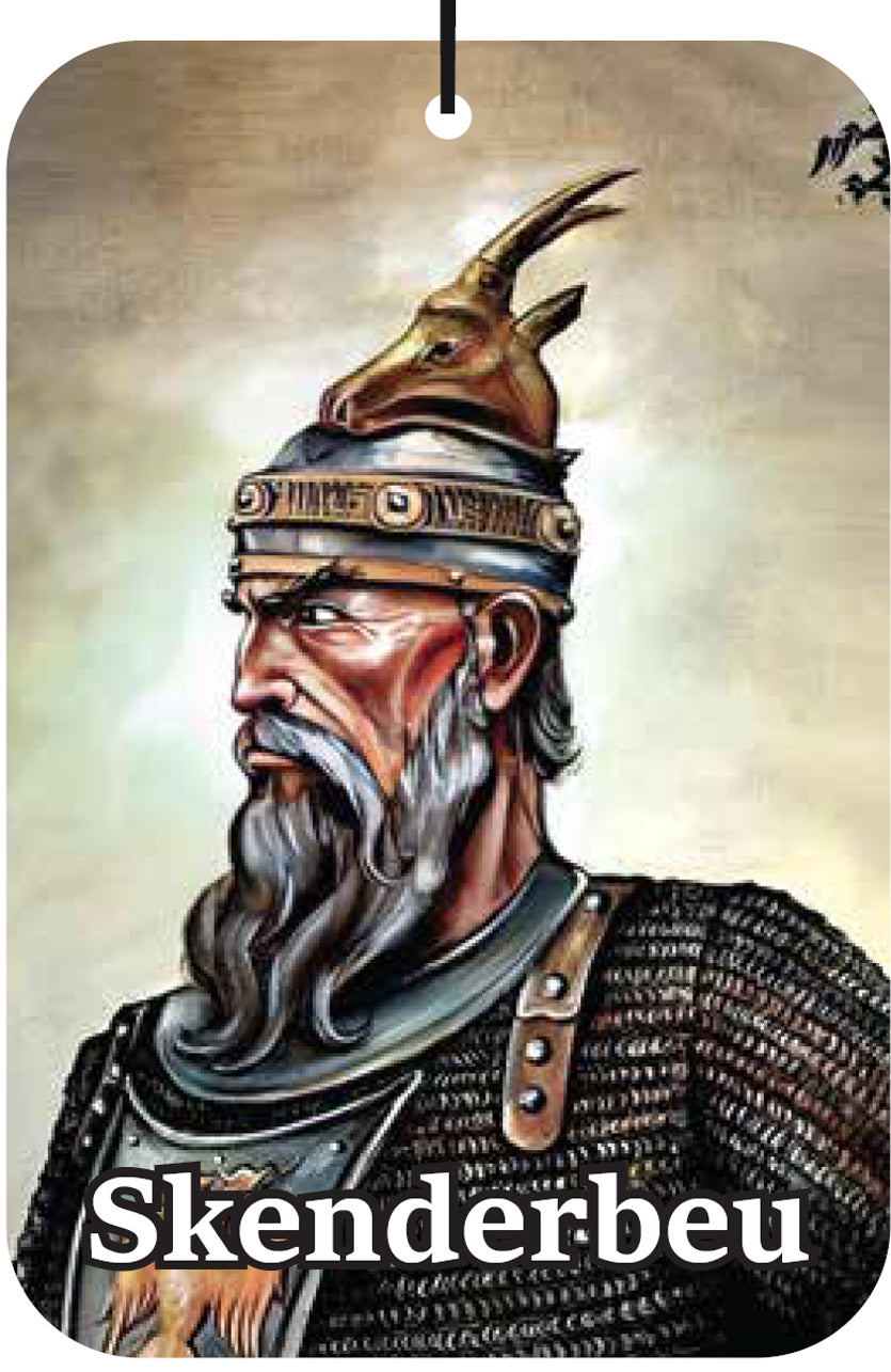 Skenderbeu Albania Air Freshener Wholesale Box (15 pcs)