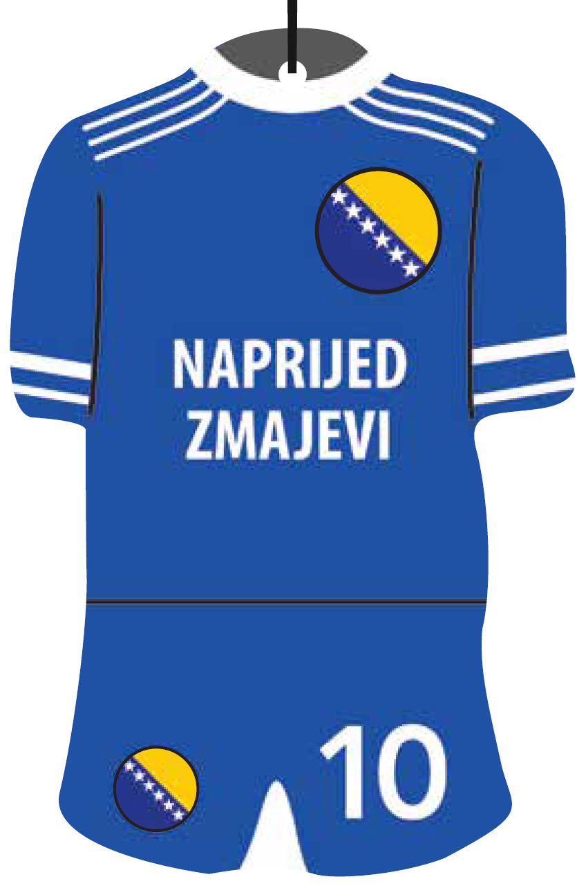 Bosnia Jersey Naprijed Zmajevi Air Freshener Wholesale Box (15 pcs)