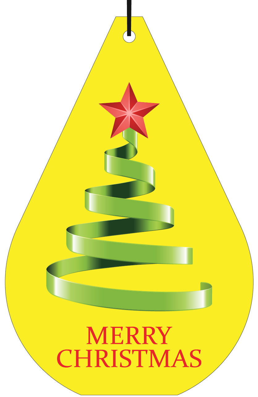 Merry Christmas Air Freshener Wholesale Box (15 pcs)