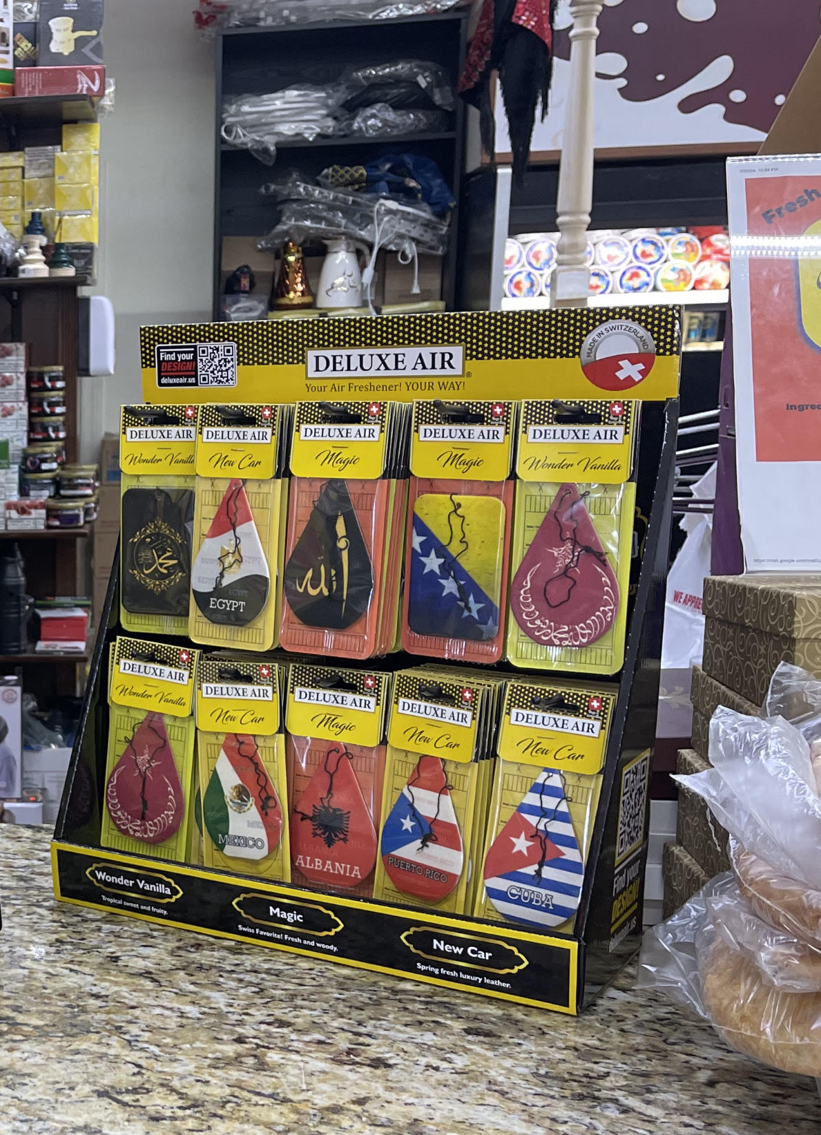 Germany Flag Air Freshener Wholesale Box (15 pcs)