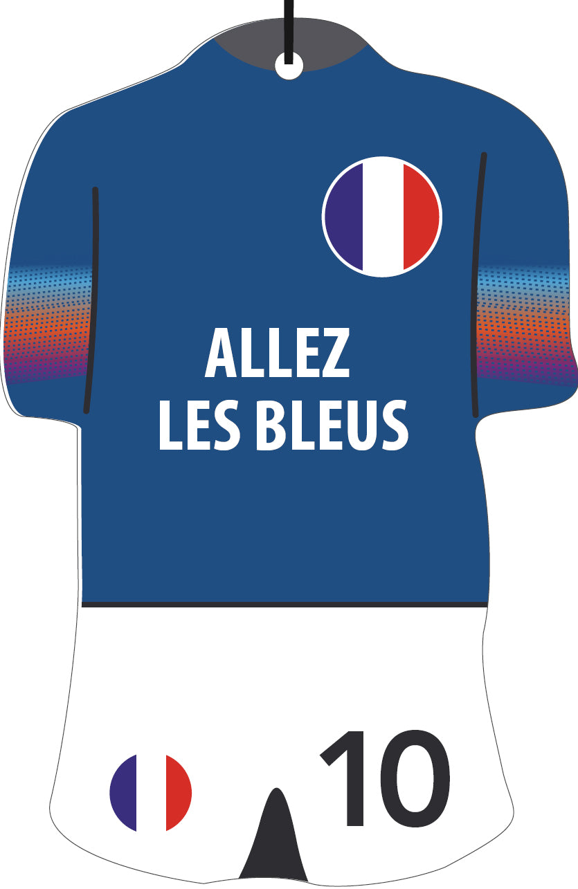 France Football Jersey Air Freshener Wholesale Box (15 pcs)