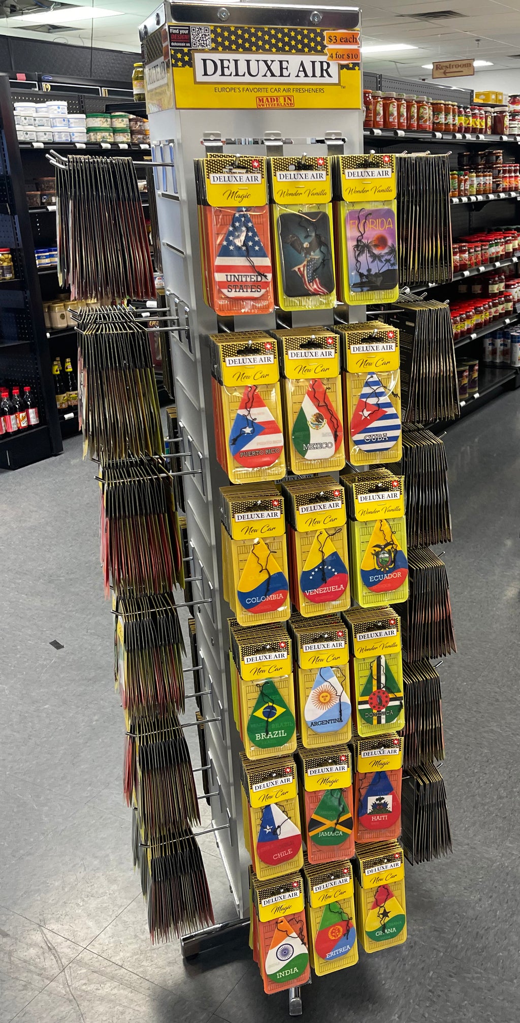 Germany Flag Air Freshener Wholesale Box (15 pcs)