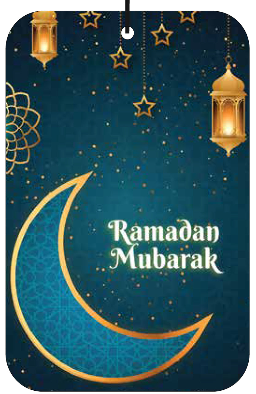 Ramadan Mubarak Air Freshener Wholesale Box (15 pcs)