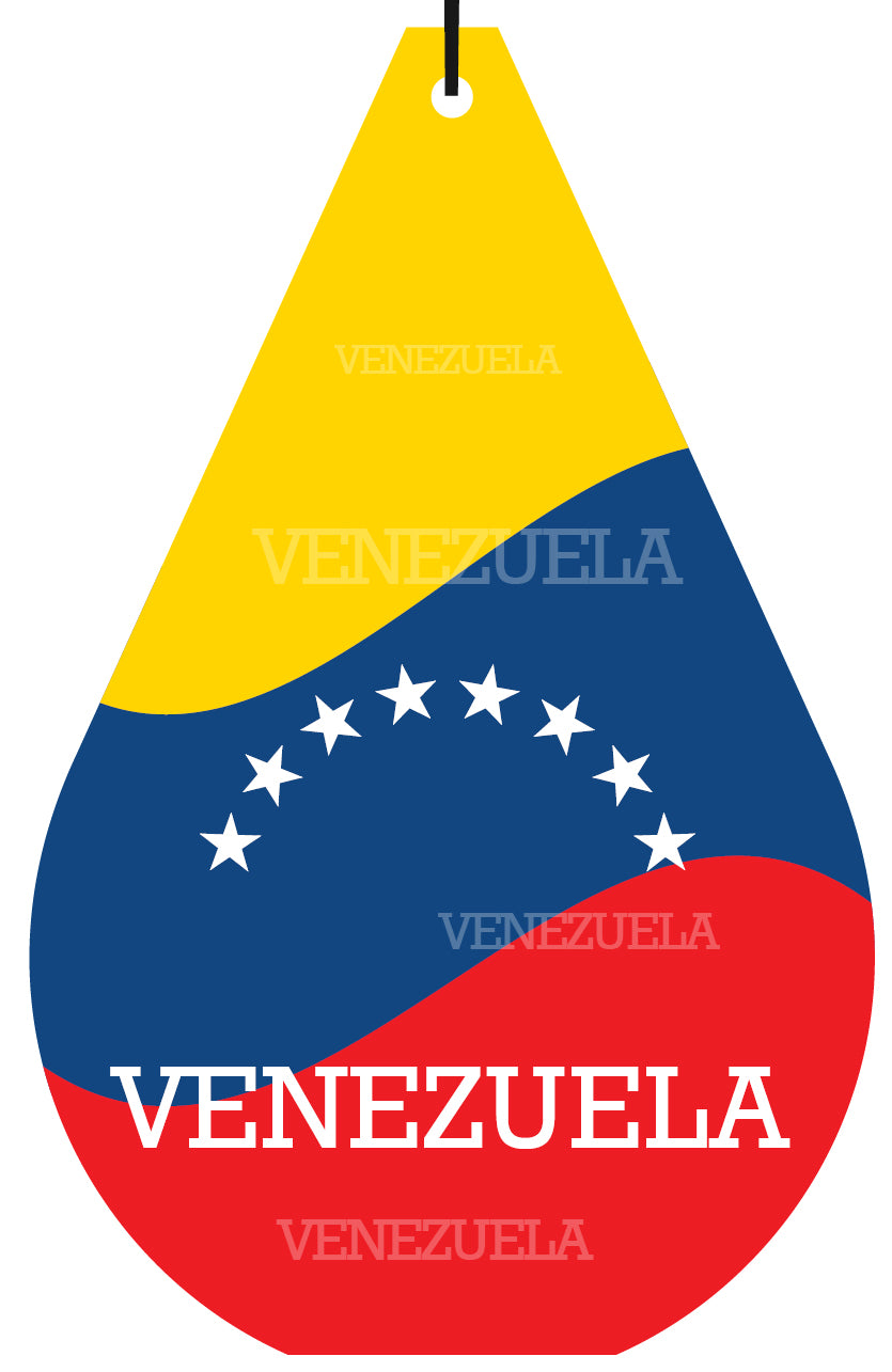 Venezuela Flag Air Freshener Wholesale Box (15 pcs)