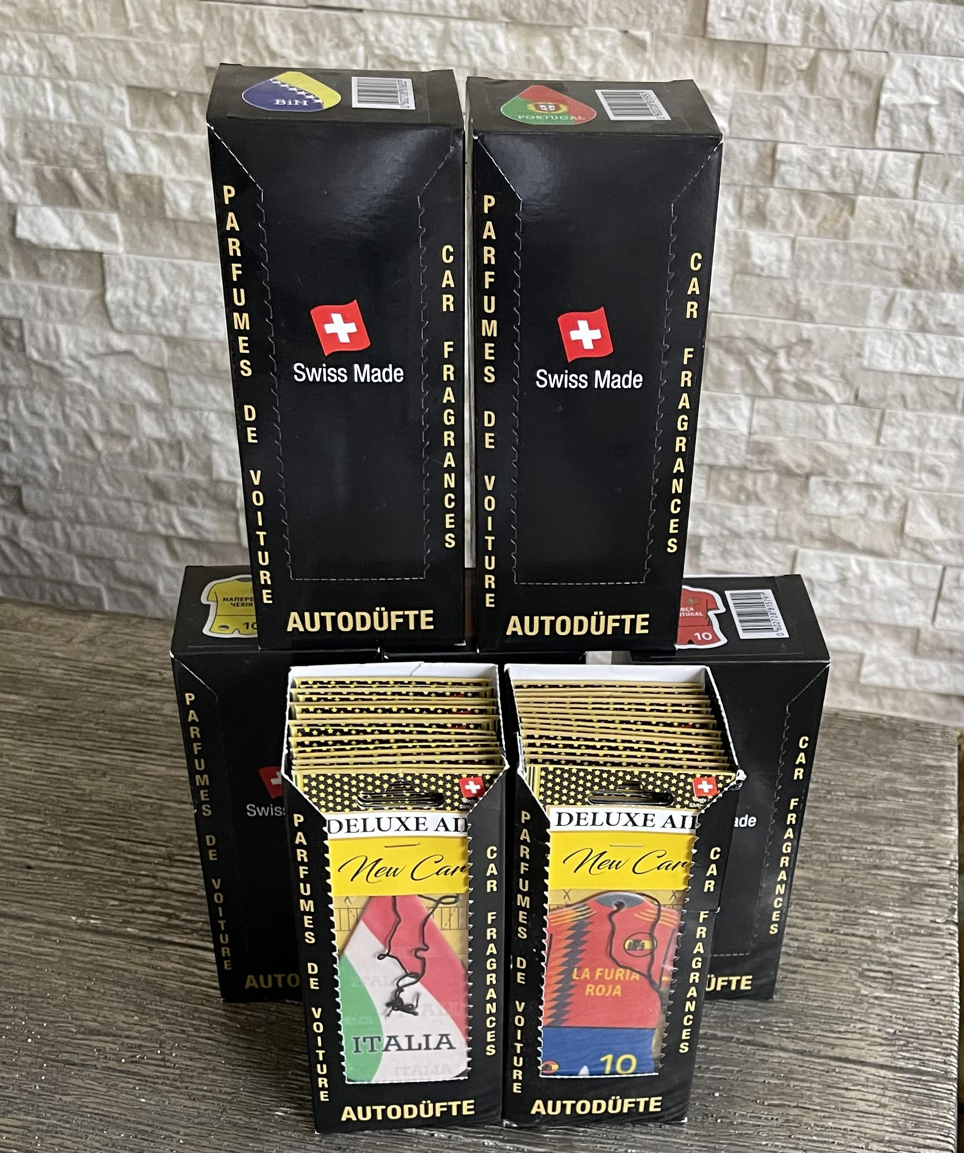 Germany Flag Air Freshener Wholesale Box (15 pcs)