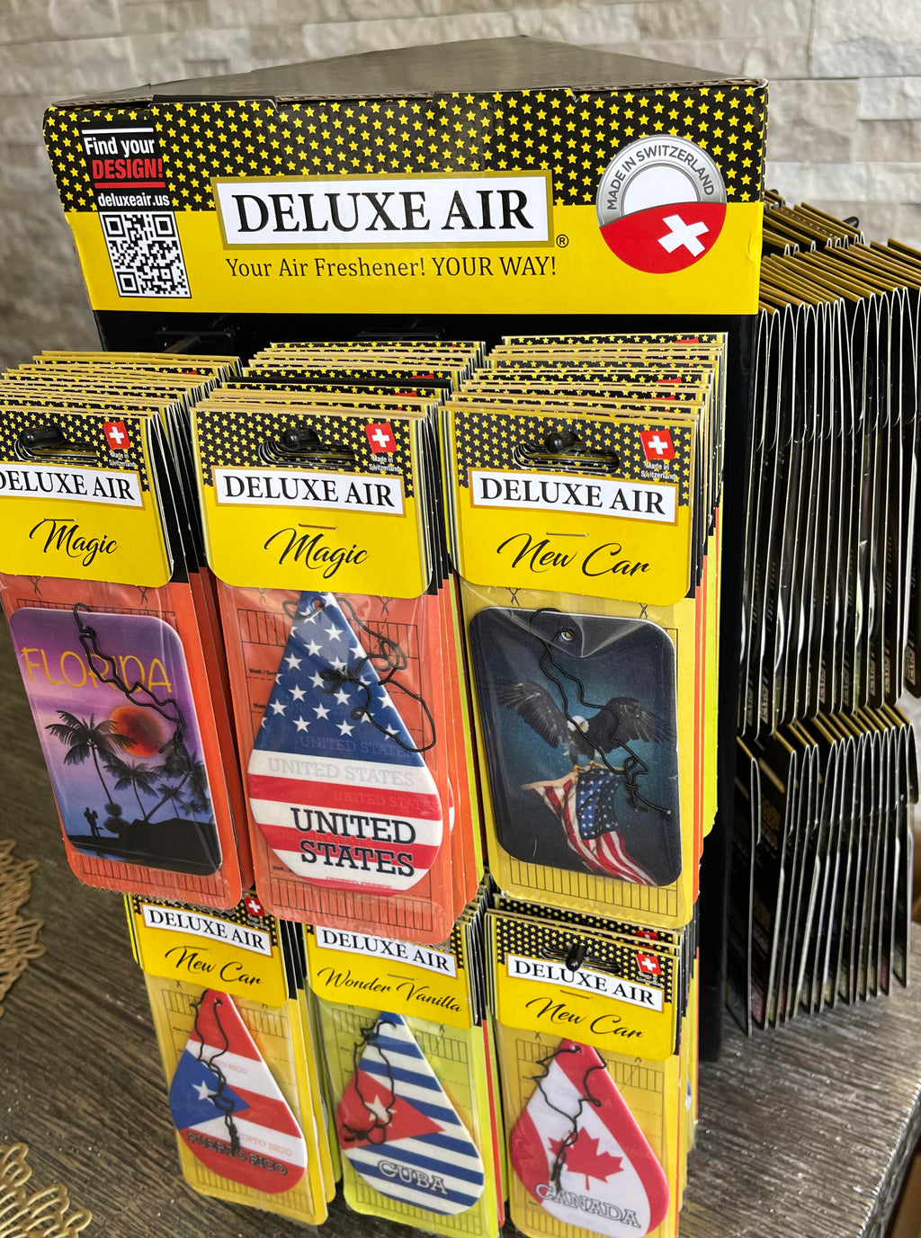 Germany Flag Air Freshener Wholesale Box (15 pcs)